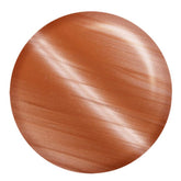 ibd Magnetic Gel Lunar swatch, magnetic shimmer gel in a copper rose cat-eye effect.